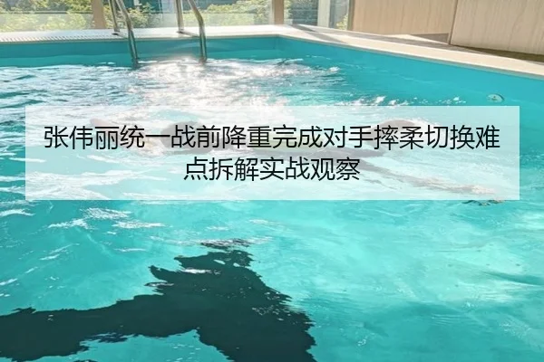 张伟丽统一战前降重完成对手摔柔切换难点拆解实战观察